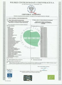 certyfikat eco 001